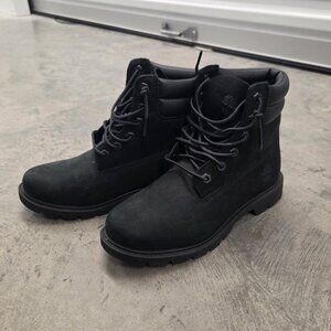 All Black Timberland Boots